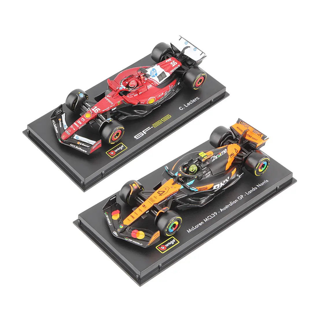 Bimei High 2025 New Product F1 Racing Model 1:43 Mclaren/Ferrari//Mercedes-Benz/Red Bull Formula Car