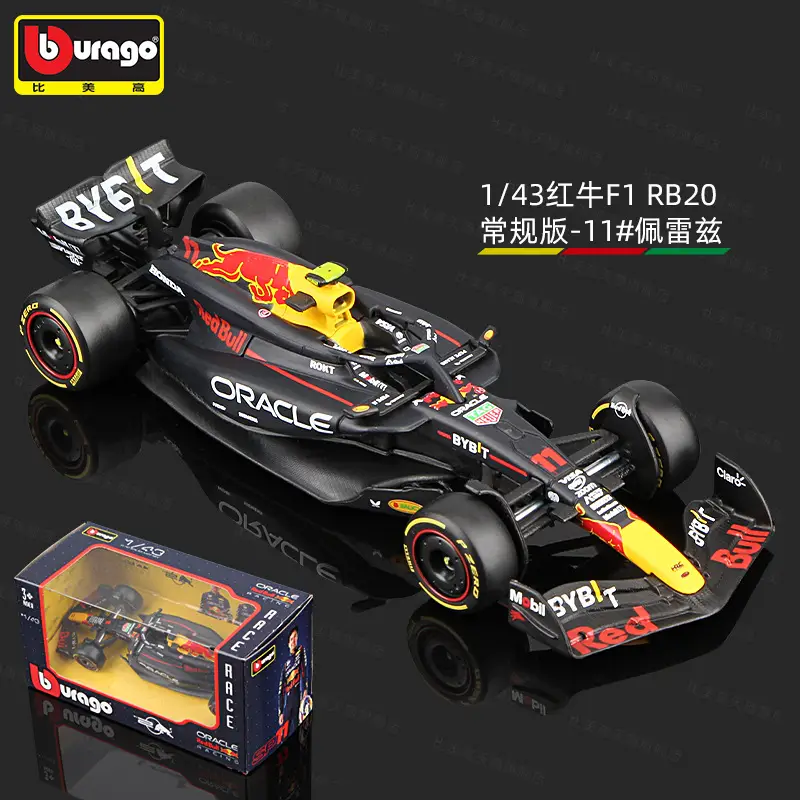 Bimei High 2025 New Product F1 Racing Model 1:43 Mclaren/Ferrari//Mercedes-Benz/Red Bull Formula Car