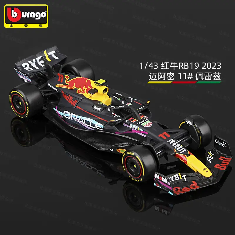 Bimei High 2025 New Product F1 Racing Model 1:43 Mclaren/Ferrari//Mercedes-Benz/Red Bull Formula Car