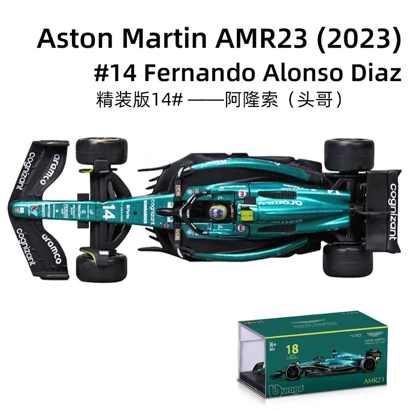 Bimei High 2025 New Product F1 Racing Model 1:43 Mclaren/Ferrari//Mercedes-Benz/Red Bull Formula Car
