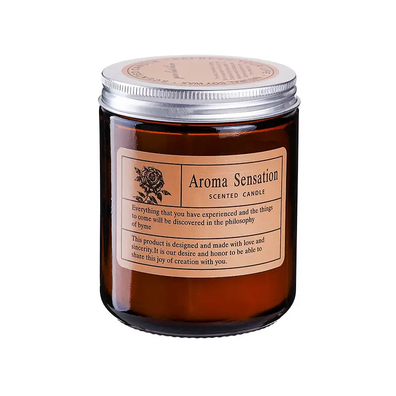 Aromatherapy Candle Indoor Home Bedroom Long-Lasting Tea Fragrance Souvenir Desktop Fragrance Atmosphere Ornaments Aromatherapy Gift