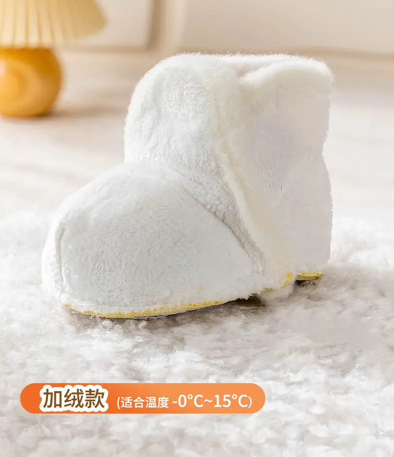 Jingqi Baby Winter Velvet Warm Shoes Female Toddler Non-Slip — feature 11