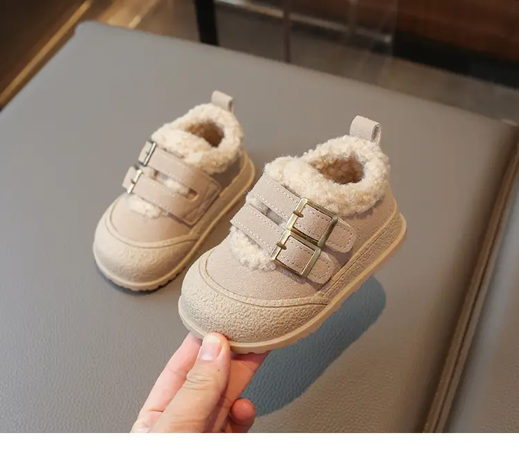 Baby Fleece Lined Winter Boots for Girls Boys — feature 13