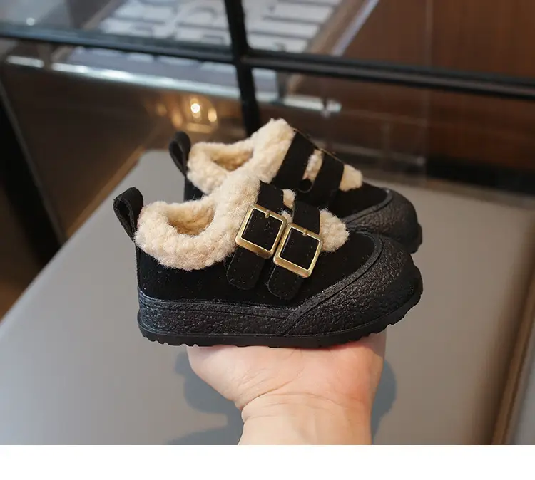 Baby Fleece Lined Winter Boots for Girls Boys — feature 17