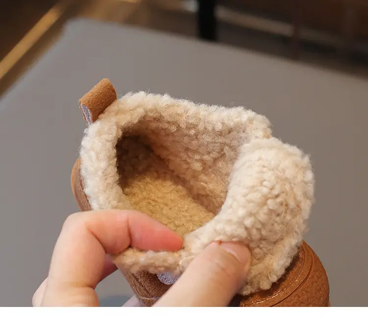Baby Fleece Lined Winter Boots for Girls Boys — feature 23