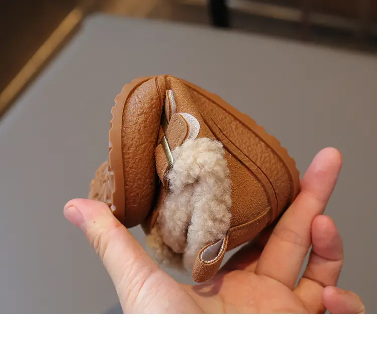 Baby Fleece Lined Winter Boots for Girls Boys — feature 25