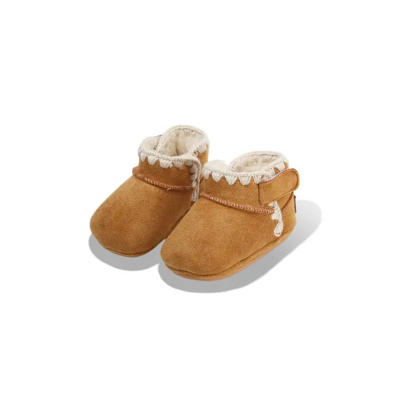 Baby Cotton Snow Boots 6-12M Soft Fleece Lined