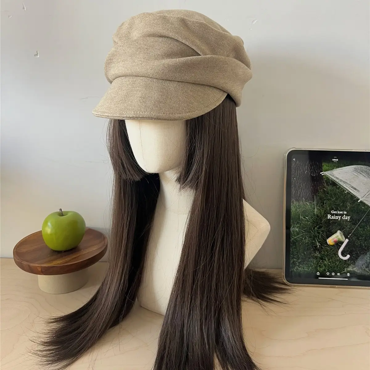 Wool Blend Equestrian Hat for Women Flat Top - Image 6