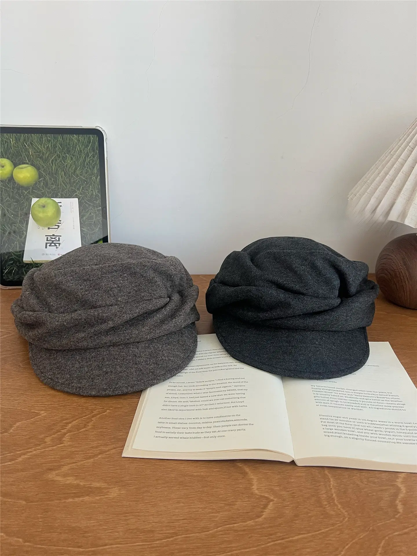 Wool Blend Equestrian Hat for Women Flat Top — feature 1