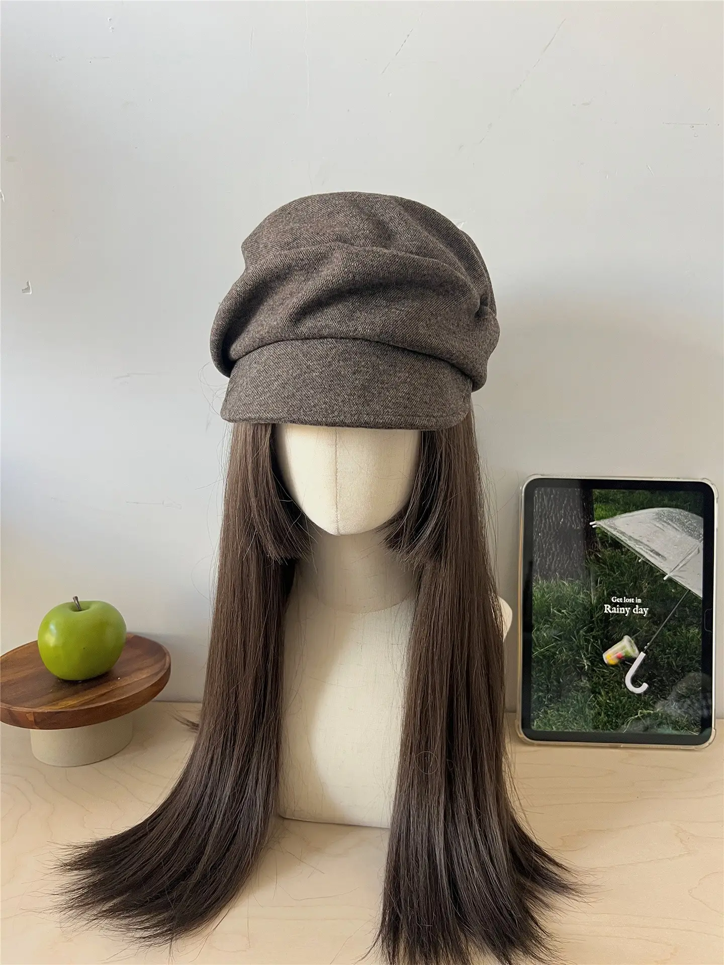 Wool Blend Equestrian Hat for Women Flat Top — feature 10