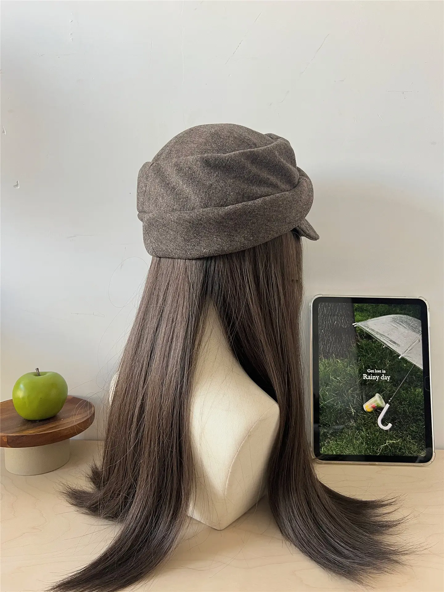 Wool Blend Equestrian Hat for Women Flat Top — feature 11