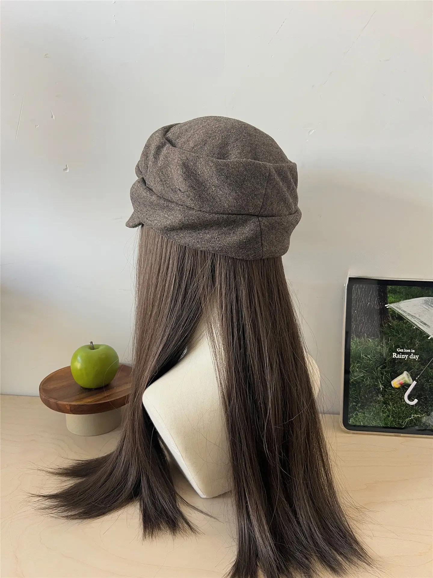 Wool Blend Equestrian Hat for Women Flat Top — feature 12