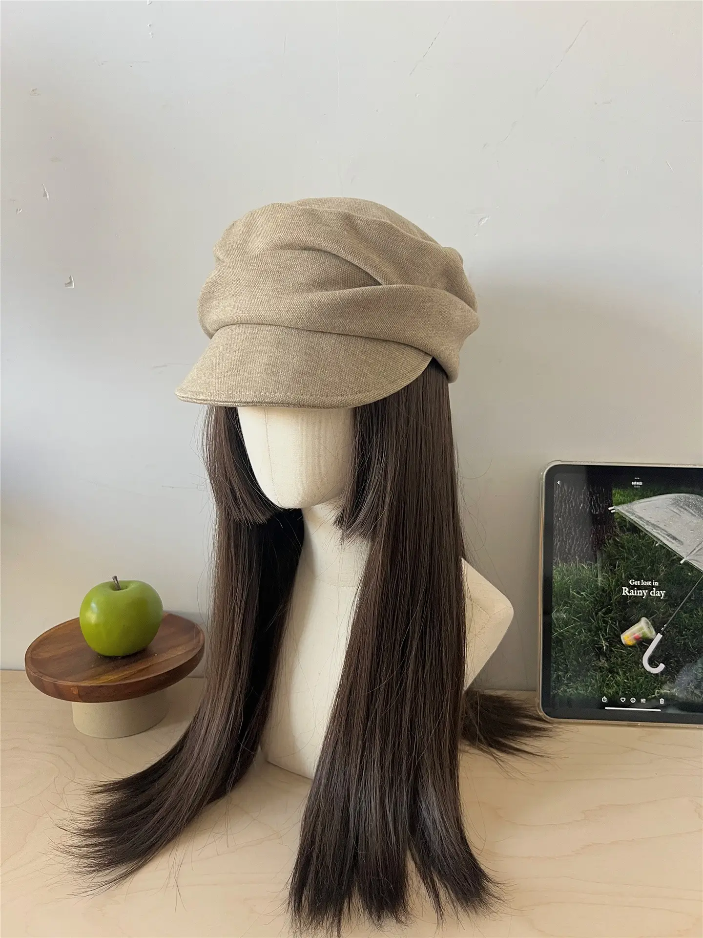 Wool Blend Equestrian Hat for Women Flat Top — feature 18