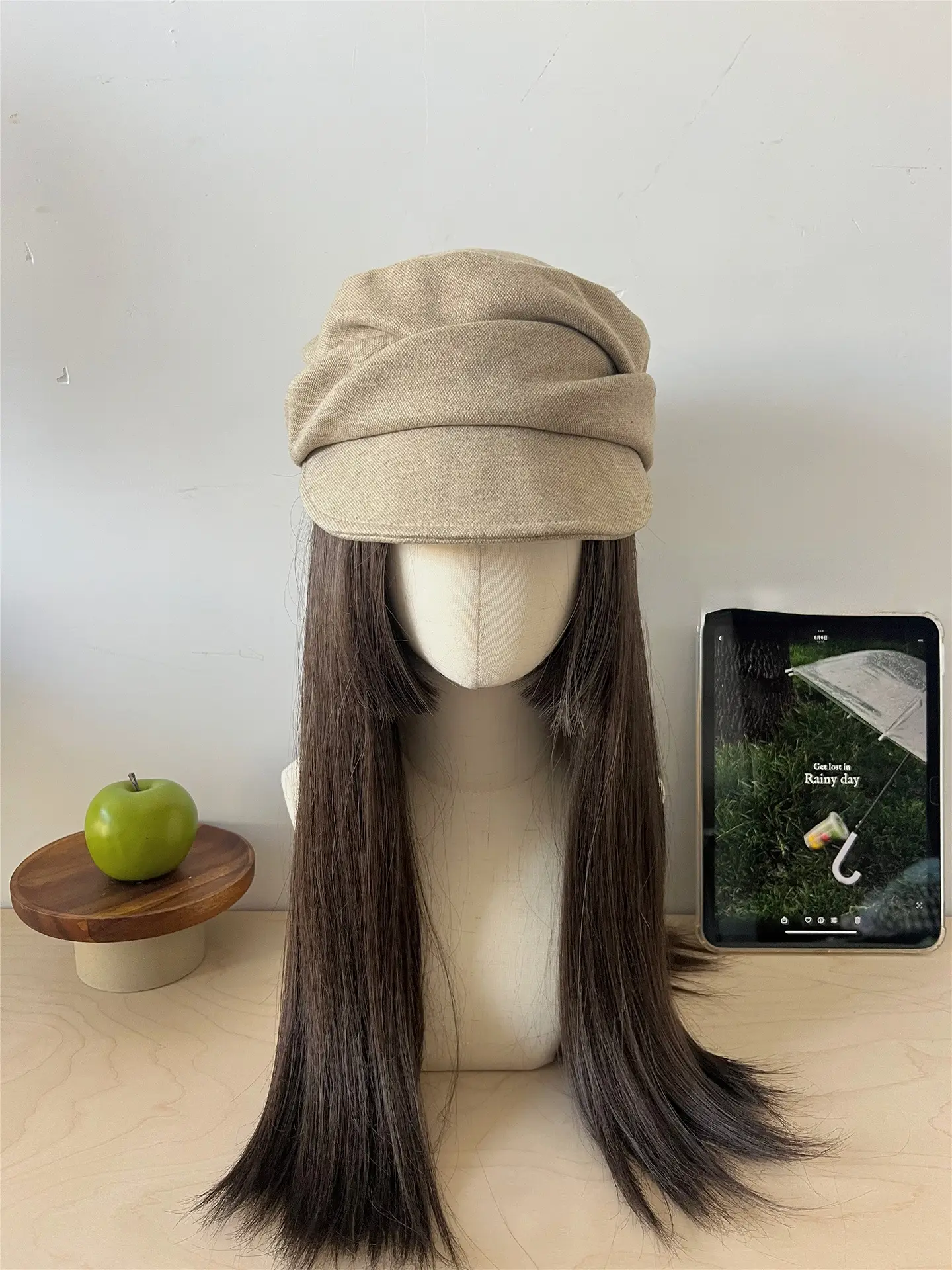 Wool Blend Equestrian Hat for Women Flat Top — feature 19