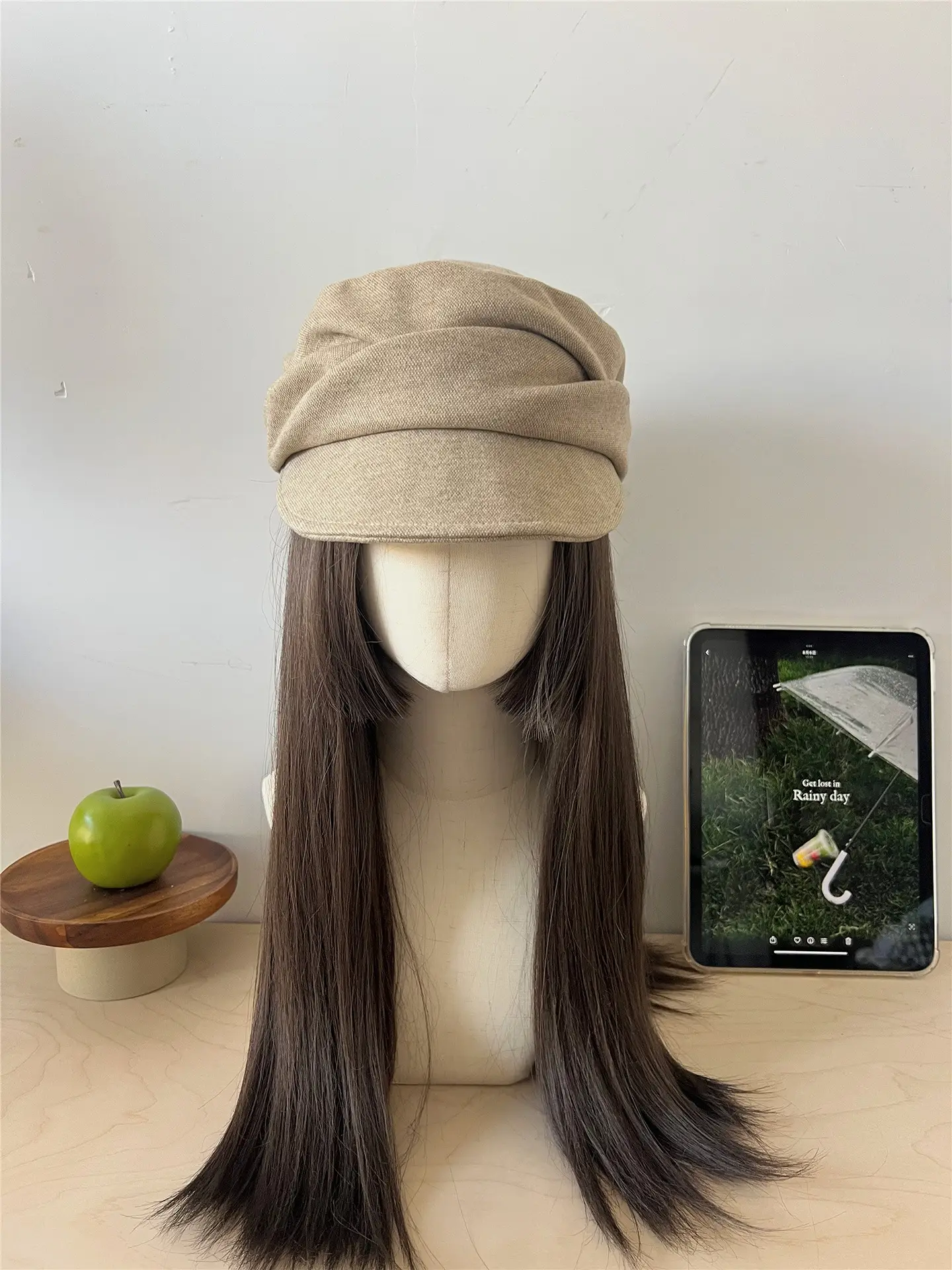 Wool Blend Equestrian Hat for Women Flat Top — feature 20