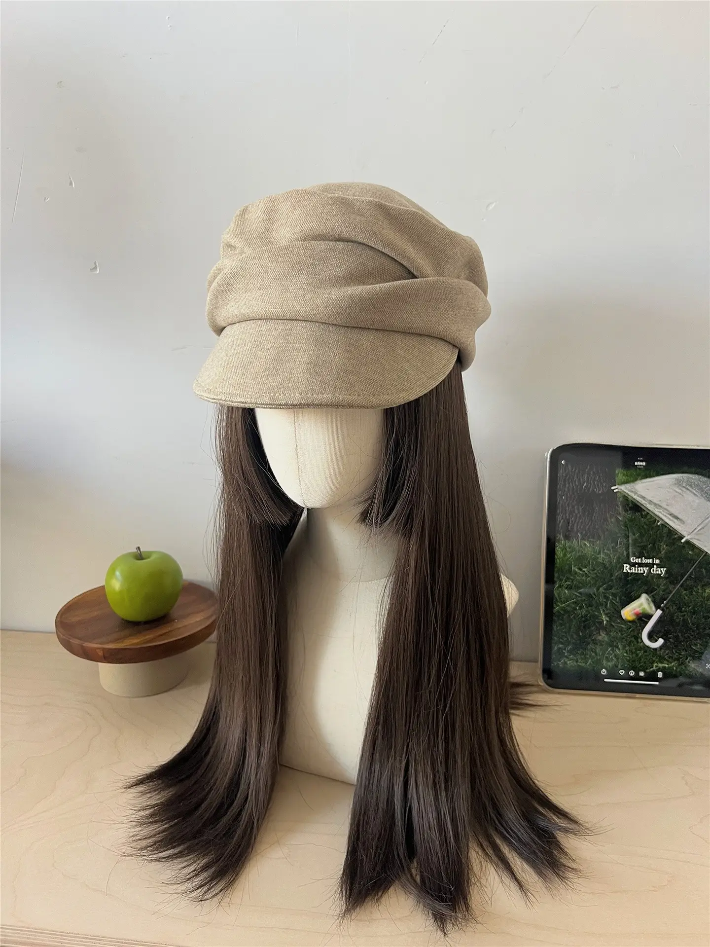 Wool Blend Equestrian Hat for Women Flat Top — feature 21