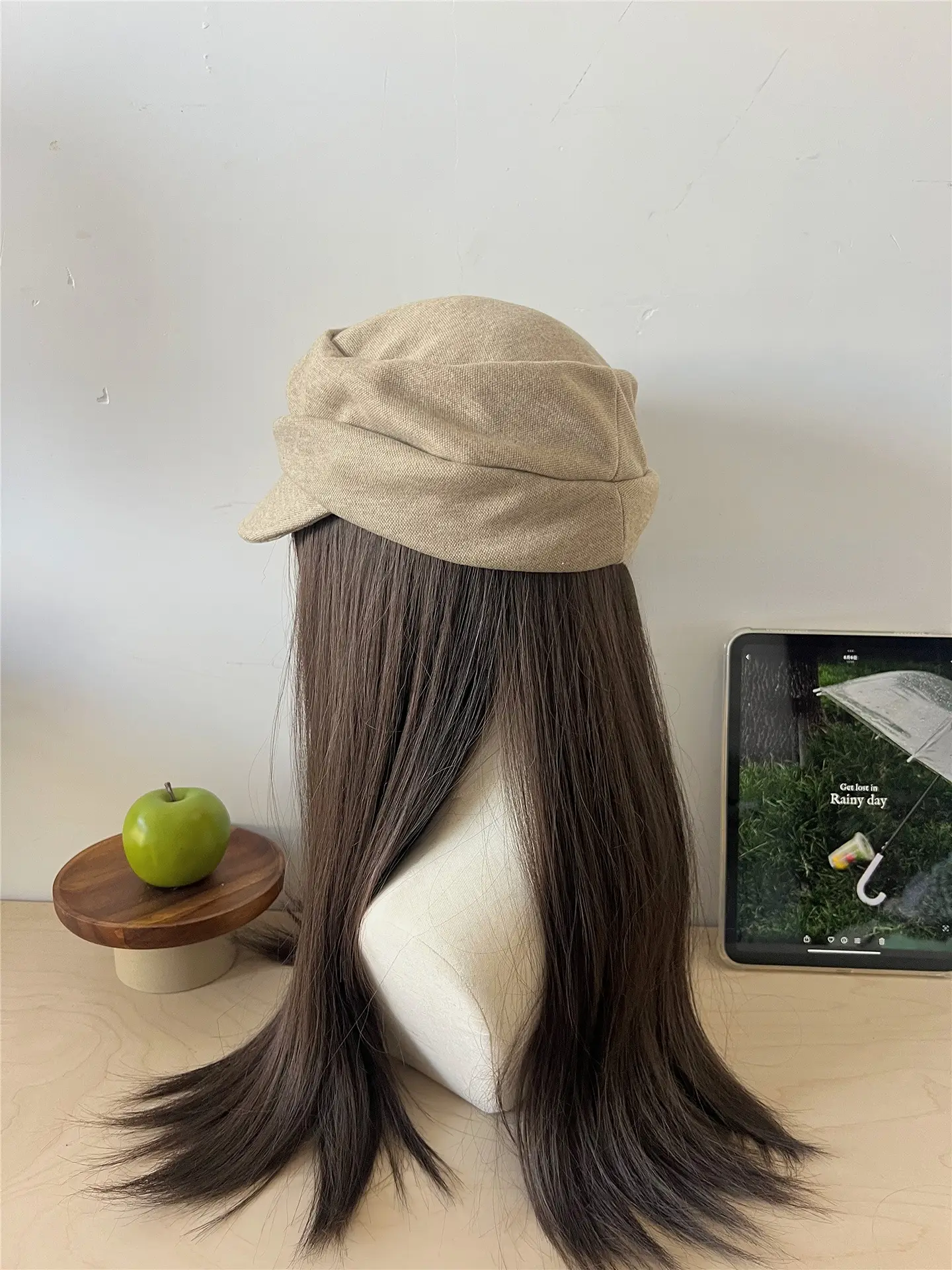 Wool Blend Equestrian Hat for Women Flat Top — feature 22