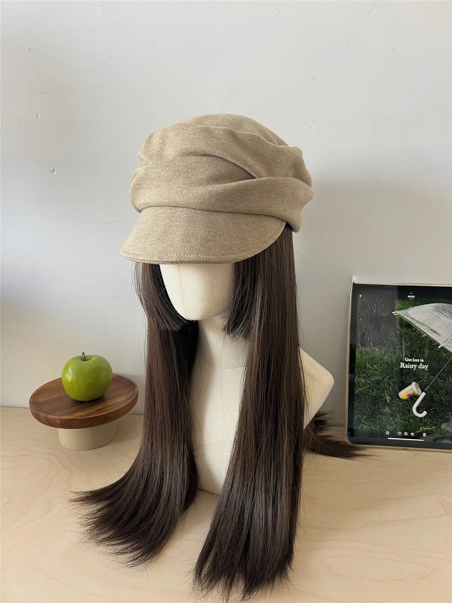 Wool Blend Equestrian Hat for Women Flat Top — feature 23