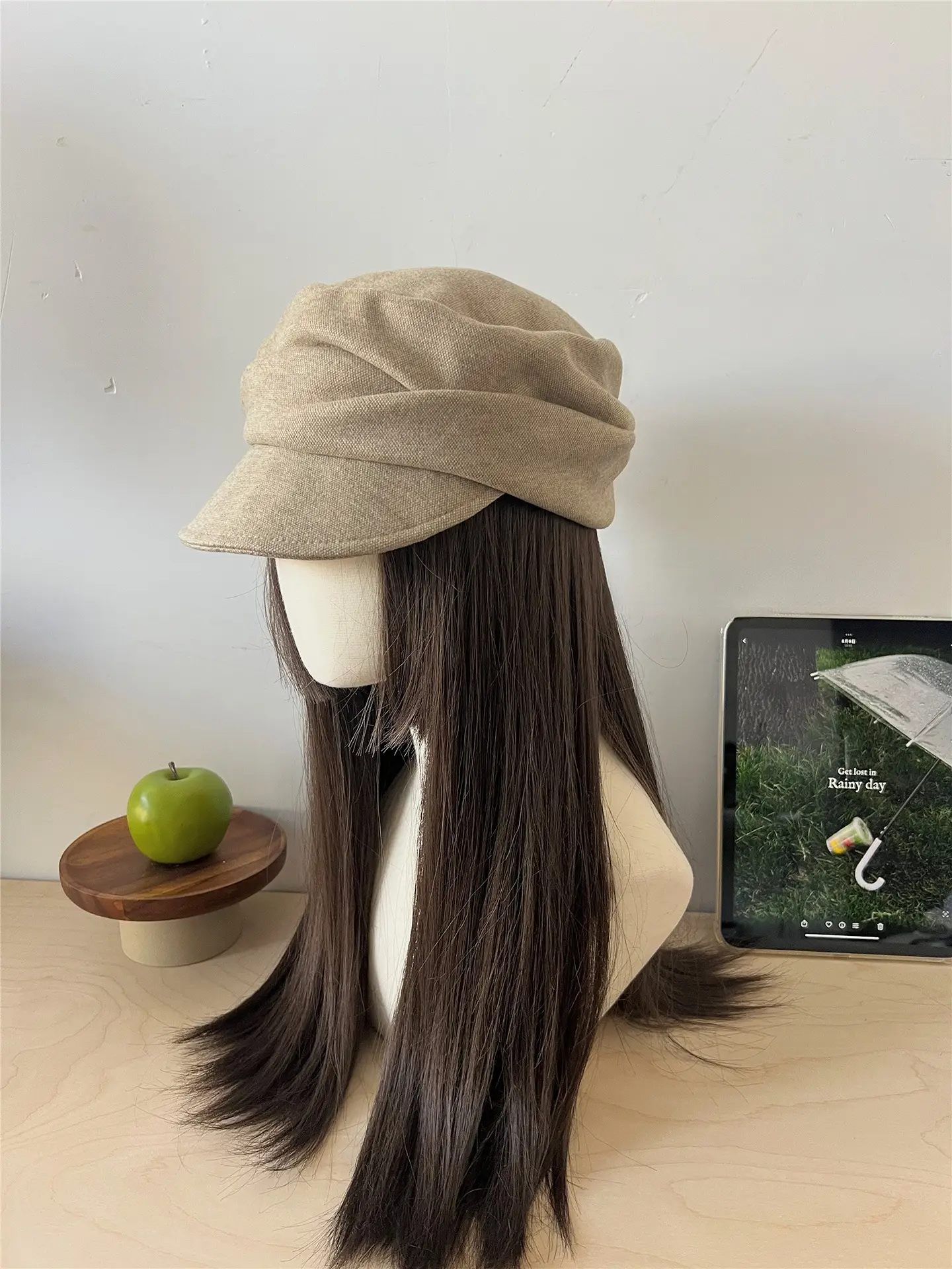 Wool Blend Equestrian Hat for Women Flat Top — feature 24