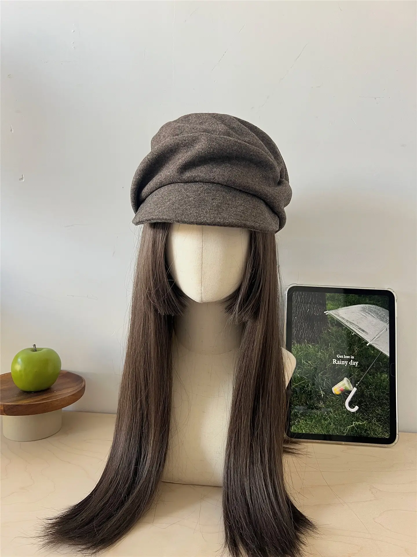 Wool Blend Equestrian Hat for Women Flat Top — feature 6