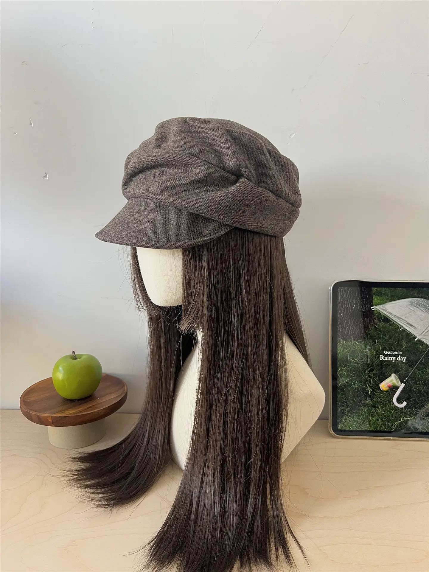 Wool Blend Equestrian Hat for Women Flat Top — feature 9