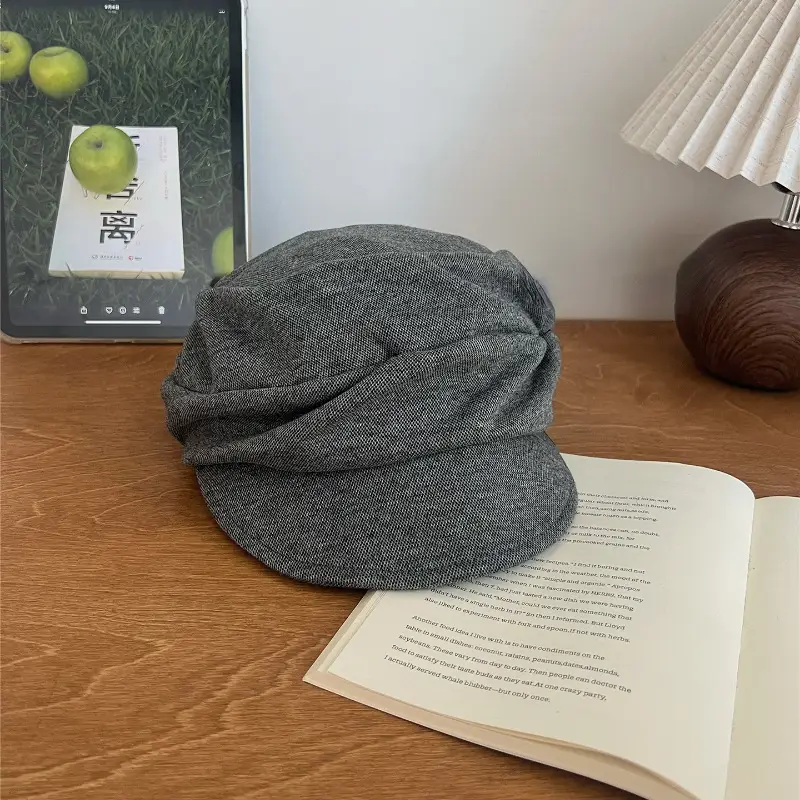 Wool Blend Equestrian Hat for Women Flat Top - Image 2