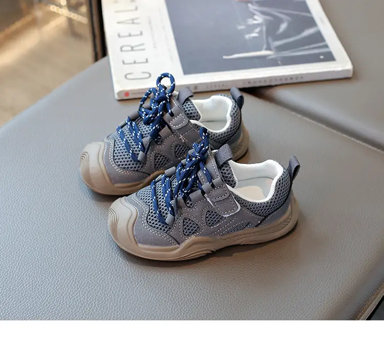 Children's Grey Anti-Kick Toddler Shoes 2025 — feature 15