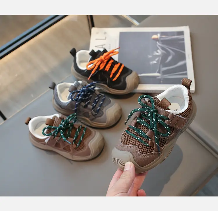 Children's Grey Anti-Kick Toddler Shoes 2025 — feature 7