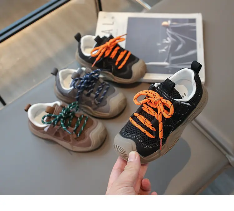 Children's Grey Anti-Kick Toddler Shoes 2025 — feature 8