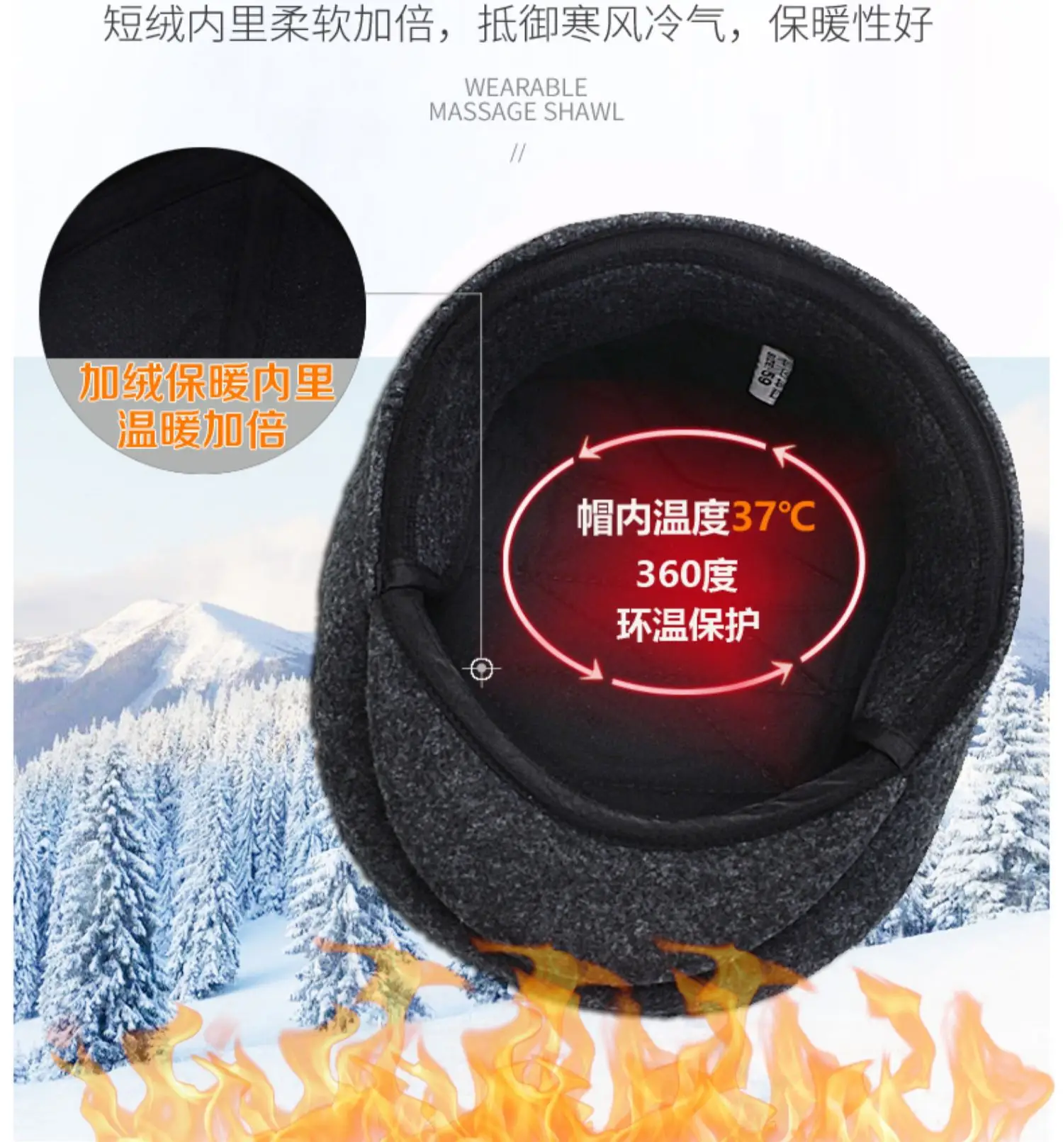 Wool Dad Hat for Men Spring Autumn Winter — feature 11