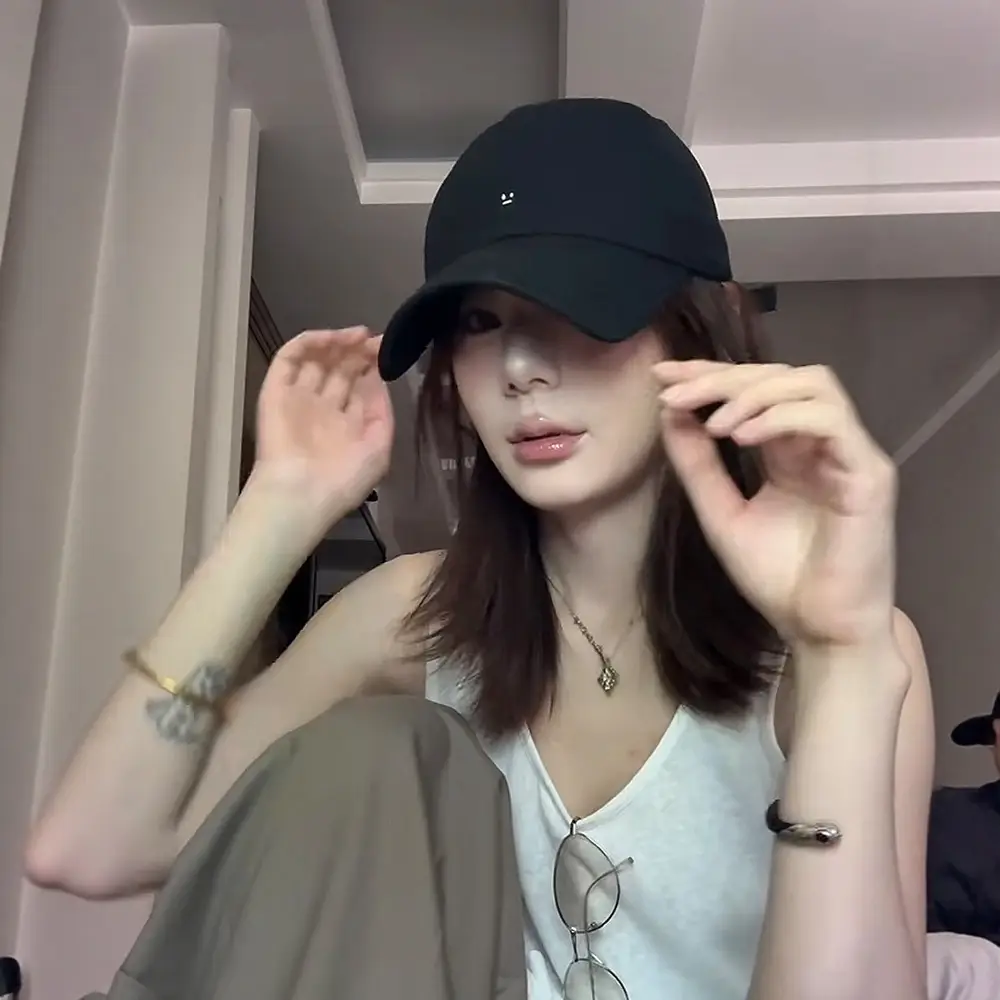 2025 New Minimalist Baseball Cap Oversized Deep Duckbill