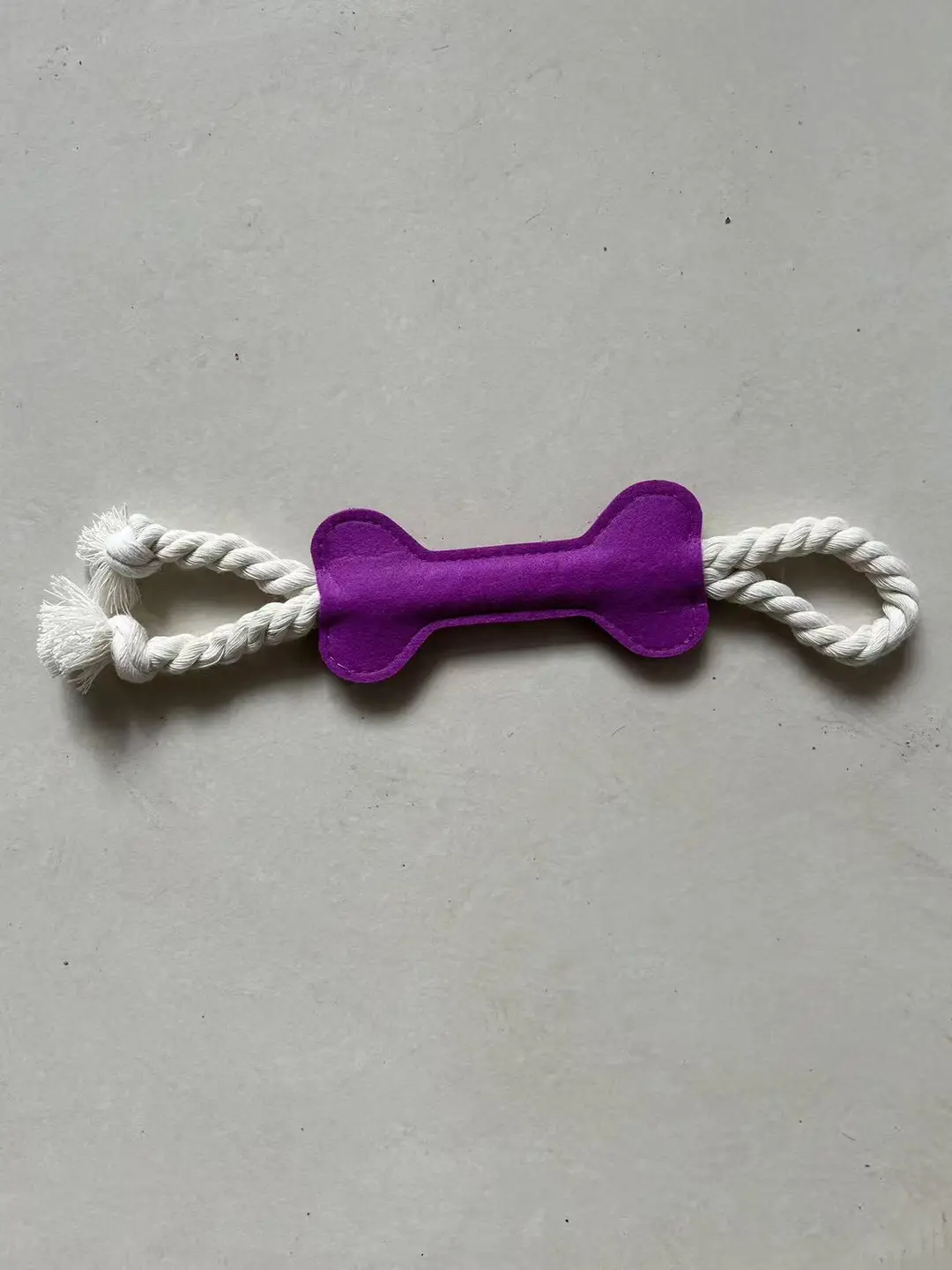 Cross-Border Pet Toys Chewing Toys Ready-Made Felt Bone-Shaped Dog Portable Teething Bone Stick — feature 12