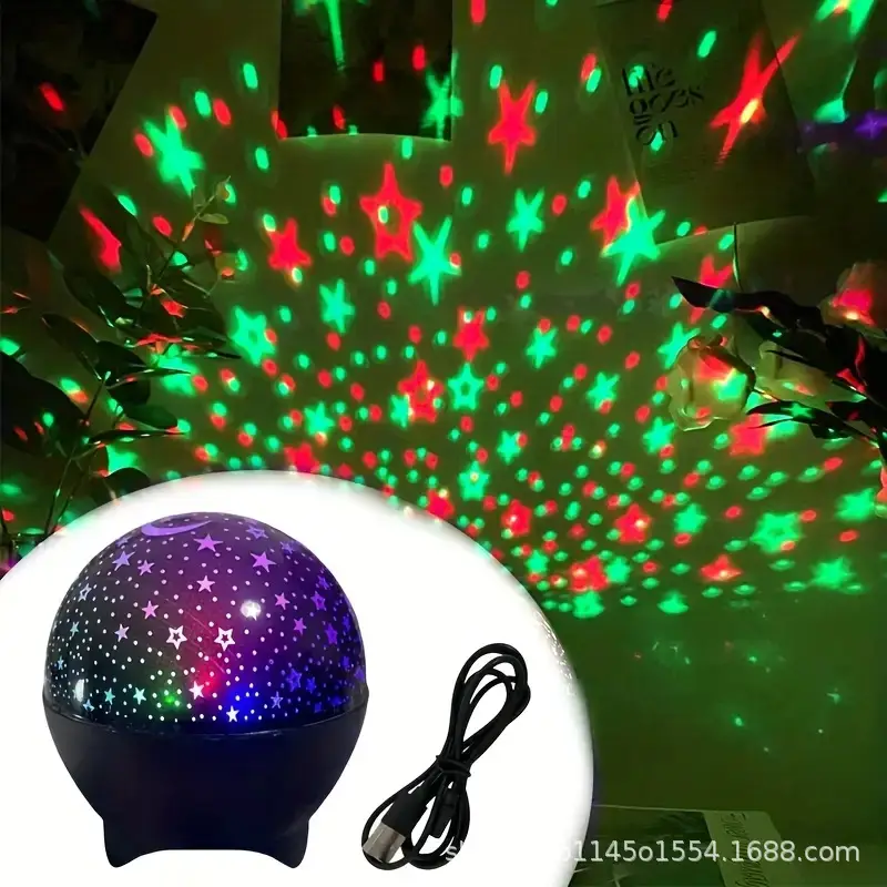 5V Starry Sky LED Projection Night Light Ball - Image 4