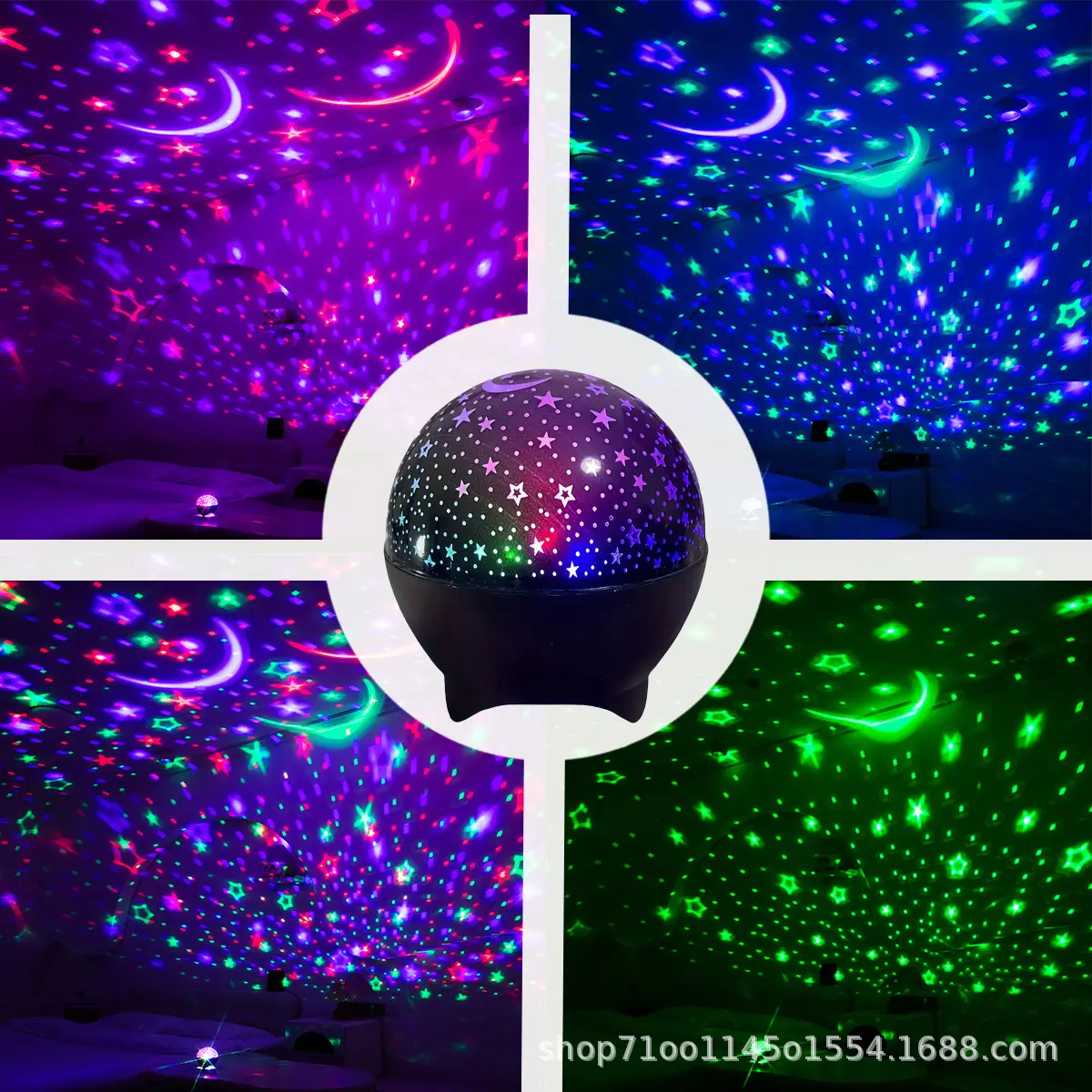 5V Starry Sky LED Projection Night Light Ball — feature 12