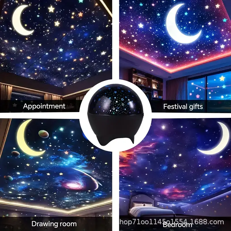 5V Starry Sky LED Projection Night Light Ball — feature 4