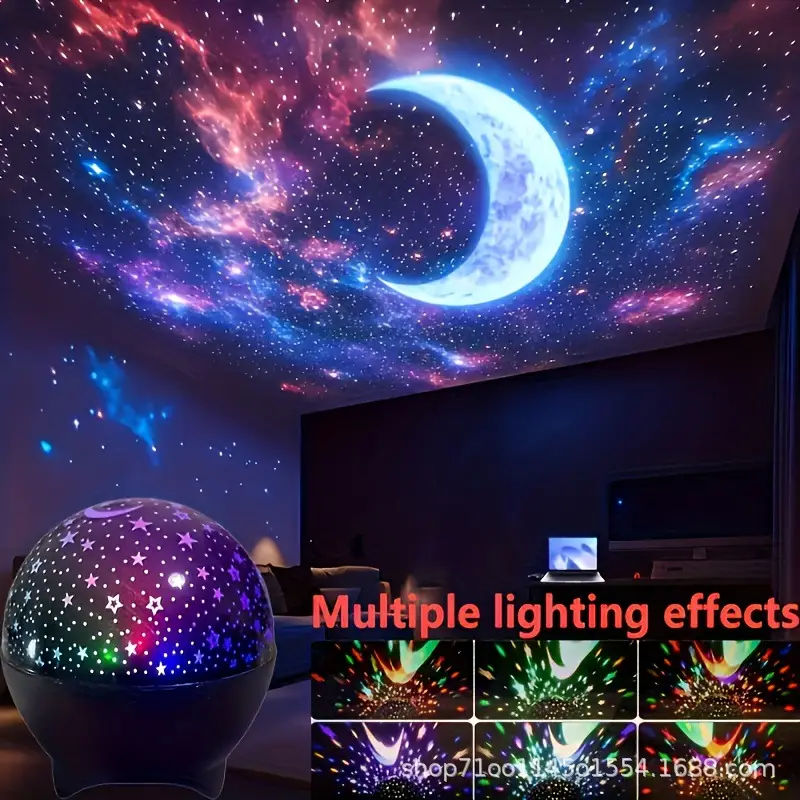 5V Starry Sky LED Projection Night Light Ball — feature 8