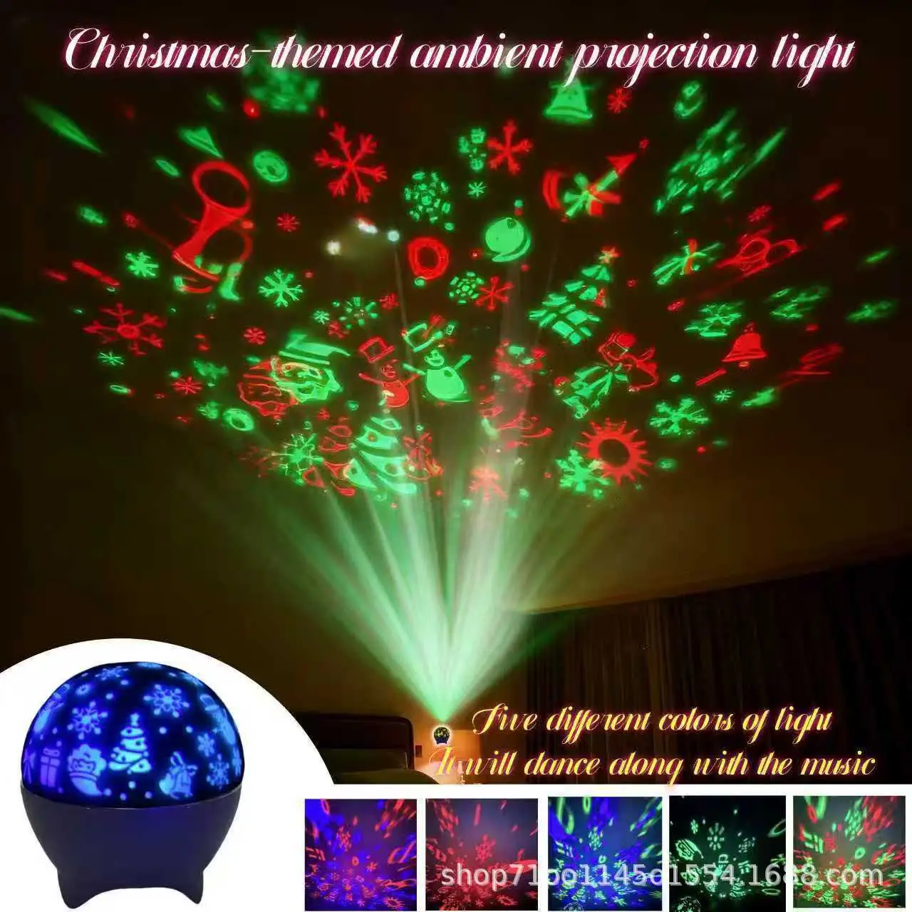 5V Starry Sky LED Projection Night Light Ball - Image 2