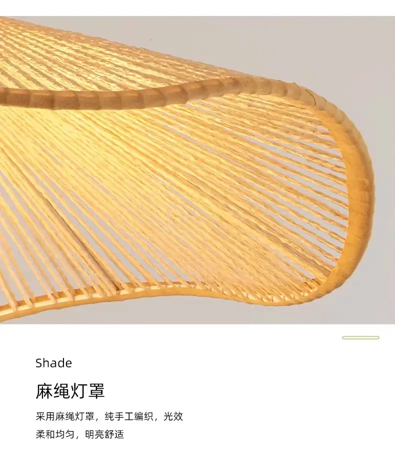 Wabi-Sabi Style Corridor Light, Aisle Light, Ceiling Light, Japanese Retro Entrance, Balcony, Staircase, Bedroom, Restaurant Lighting Fixtures — feature 19