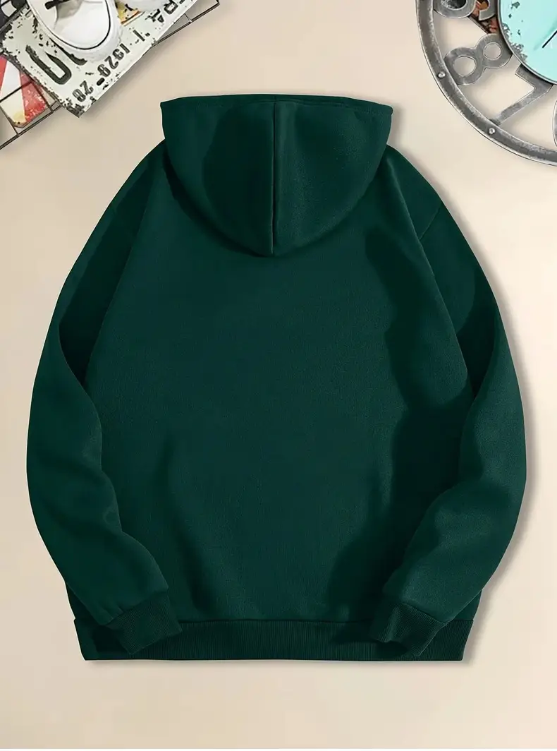 Men Los Angeles Pattern Hoodie Fleece Lined Warm — feature 15