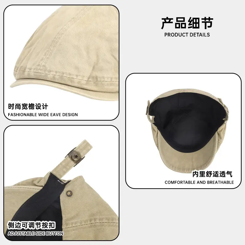 Men Black Gradient Baseball Cap Forward Sunshade - Image 8
