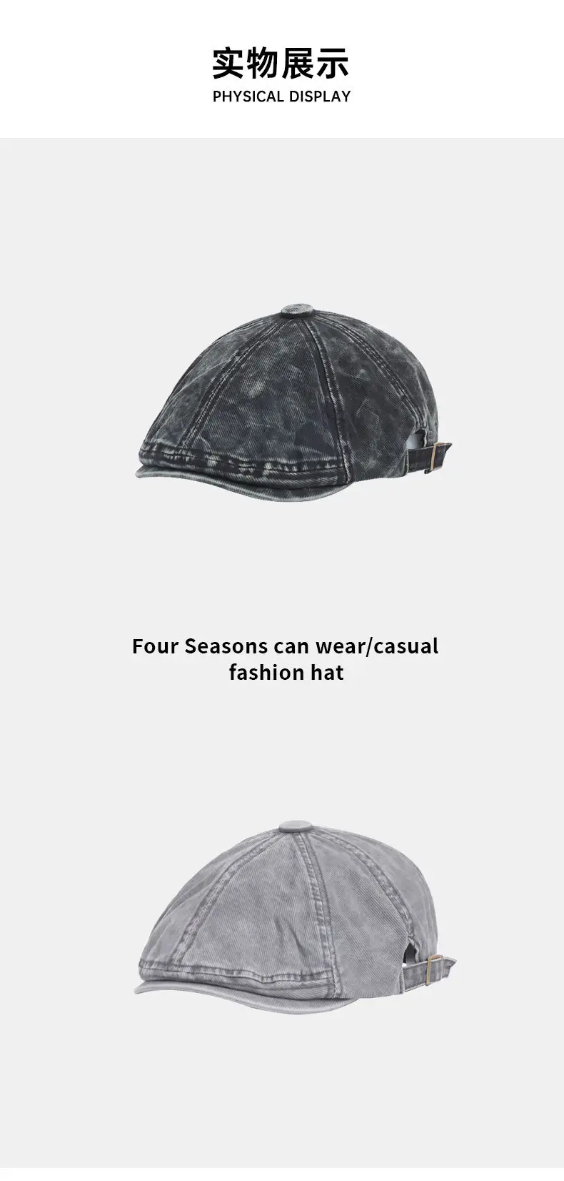 Men Black Gradient Baseball Cap Forward Sunshade — feature 10