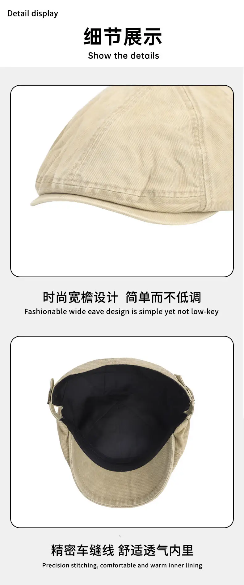 Men Black Gradient Baseball Cap Forward Sunshade — feature 13