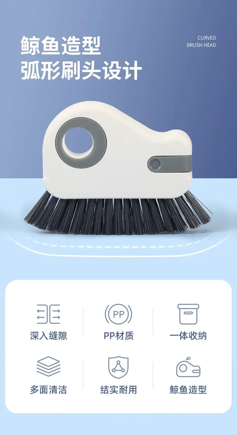 Household Window Groove Cleaner Groove Gap Brush Window Gap Door Gap Groove Dust Removal Dust Sweeping Cleaning Brush — feature 2