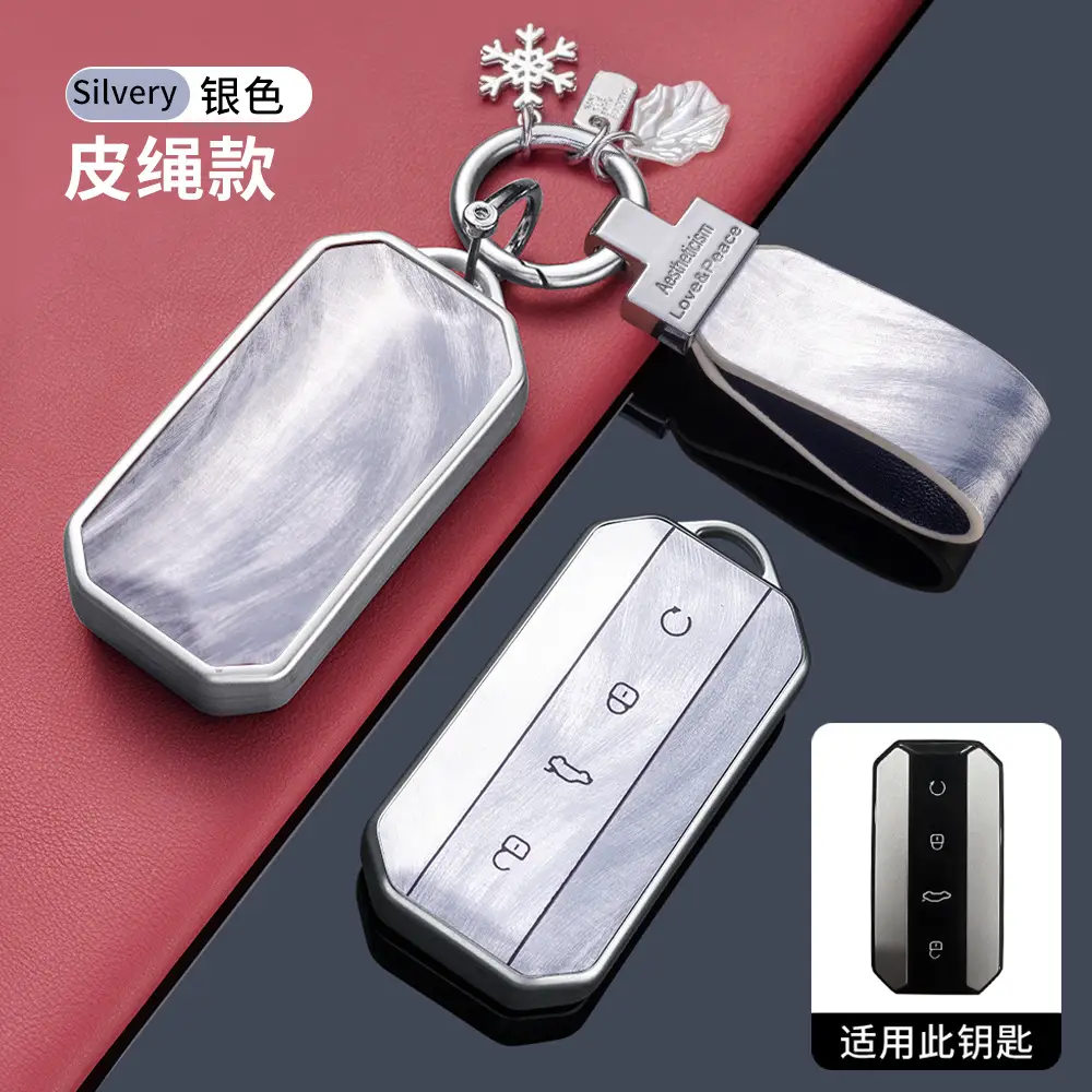 Red Leather Key Ring for Chery Jaecoo 2025 - Image 11
