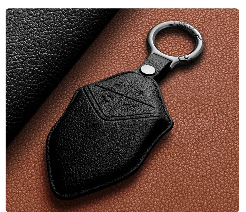 Deep Blue Key Ring with Leather Cover S7 S05 S07 — feature 13