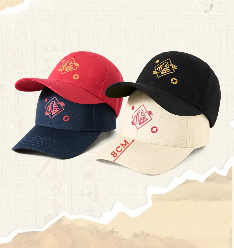 Festive Lucky Character Cotton Baseball Cap for Men — feature 10