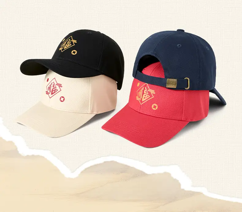 Festive Lucky Character Cotton Baseball Cap for Men — feature 12