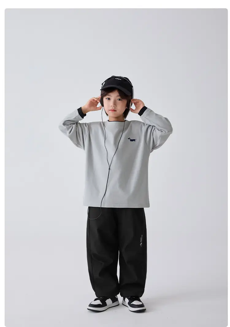 Haima Boys Winter Grey T-Shirt 2025 Winter Wear — feature 10