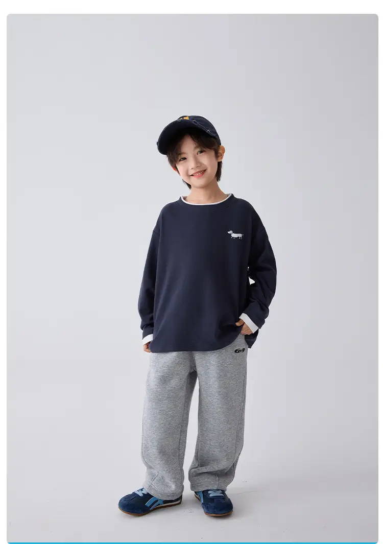 Haima Boys Winter Grey T-Shirt 2025 Winter Wear — feature 12