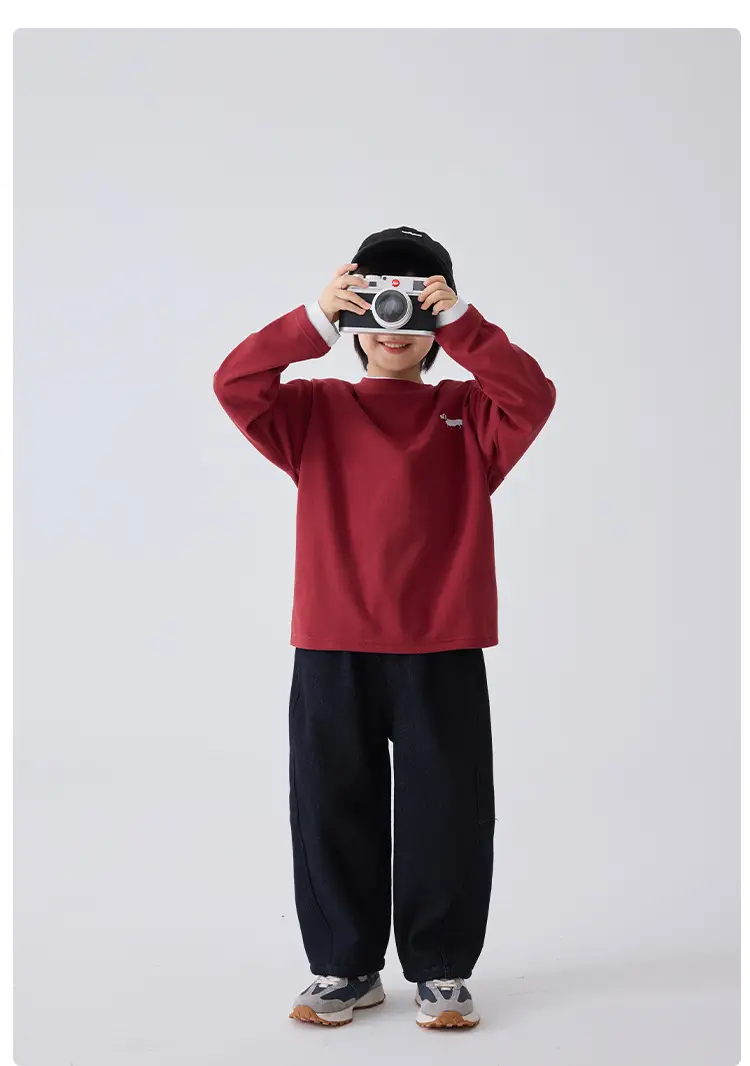 Haima Boys Winter Grey T-Shirt 2025 Winter Wear — feature 14